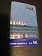 ARUBA PREPAID CARD  GSM PRIMO  SETAR  SAILING BOATS          AFL 50,--    Fine Used Card  **4816** - Aruba