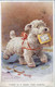 ARTIST SIGNED PC: FLORENCE E.VALTER ~ WEST HIGHLAND TERRIER & BROKEN CLOCK ~ Pu1937 ~"GOOD TIME COMING" - Valter, Fl. E.