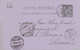 FRANCE 1884 Allegory 10 C Postcard CDS "AMBULANT / No. 8" And Boxed "A" Railway - Bahnpost