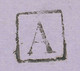 FRANCE 1884 Allegory 10 C Postcard CDS "AMBULANT / No. 8" And Boxed "A" Railway - Posta Ferroviaria