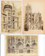 Photo Bromure - Lot De 3 Photos Sur Carton De Bourges: Palais Jacques Coeur, Cathédrale - Août 1882 - Anciennes (Av. 1900)