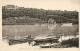 PORTEJOIE  Bords De La Seine  Avec Un Bateau   Et Vue Sur Le Chateau  D'Herqueville - Altri & Non Classificati