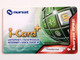 KAZAKHSTAN..PHONECARD..I-CARD....INTERNET+VOICE OVER IP...NURSAT - Telekom-Betreiber