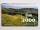 KAZAKHSTAN.. PHONECARD.. KCELL..2000 TENGE.. PLATEAU USCHKONYR - Montañas