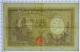 100 LIRE BARBETTI GRANDE B GIALLO TESTINA RETRO BI RSI 10/10/1944 BB/SPL - Otros