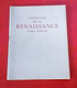 Programme Théâtre Renaissance 1956 La Reine Et Les Insurgés Ugo Betti Edwige Feuillere Michel Piccoli Michel Vitold - Programas