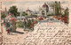 A882 - BUDAPEST VINTAGE POSTAL STATIONERY 1898 EXPOSITION PALAIS DE L'INDUSTRIE ET CORSO - Postal Stationery