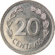 Monnaie, Équateur, 20 Centavos, 1980, TTB, Nickel Plated Steel, KM:77.2a - Equateur