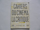 CAHIERS DU CINEMA LA CRITIQUE 1961 - Cinema