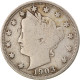 Monnaie, États-Unis, Liberty Nickel, 5 Cents, 1903, U.S. Mint, Philadelphie - 1883-1913: Liberty (Liberté)