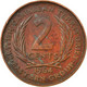 Monnaie, Etats Des Caraibes Orientales, Elizabeth II, 2 Cents, 1964, TTB - East Caribbean States