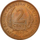 Monnaie, Etats Des Caraibes Orientales, Elizabeth II, 2 Cents, 1965, TTB+ - Caraïbes Orientales (Etats Des)