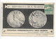 SAN MARINO Saint Marin Cpa Medaglia Commemorativa Dell'Arengo + Timbre 5 Cent 1903        ..G - Andere & Zonder Classificatie