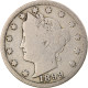 Monnaie, États-Unis, Liberty Nickel, 5 Cents, 1899, U.S. Mint, Philadelphie - 1883-1913: Liberty