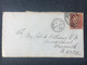 VICTORIA 1872 Cover Newport Duplex To Barmouth Tied With !d Red Plate - Briefe U. Dokumente