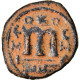 Monnaie, Arabo-Byzantines, Fals, 685-692, Hims (Emesa), TTB, Bronze - Islamic