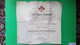 Austria Diploma Awarding Warrant  Viena 1918 Red-Cross Silver Medal With Military - Autriche