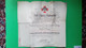 Austria Diploma Awarding Warrant  Viena 1918 Red-Cross Silver Medal With Military - Austria