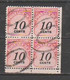 USA - Scott # J 93  - Unused..& Used And J98-Block Of 4 Stamps. - Taxe Sur Le Port
