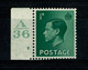 Ref 1470 - GB 1936 - KEVIII 1/2d Control A36 7dot - MNH Stamp SG 457 - Neufs