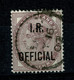 Ref 1470 - GB 1882 - 1d Lilac Used Stamp Overprinted I.R. Official SG O3 - Officials