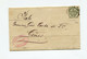 !!! PRIX FIXE : GRANDE BRETAGNE, LETTRE DE LONDRES POUR GENES DE 1886 AFFRANCH N°82. SIGNEE BOLAFFI - Lettres & Documents