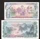 Coree, Korea, 2 Billets De 1 Et 5 Won - Corea Del Sur