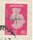 ARGENTINIEN 1958 Intern. Geophysikalisches Jahr 40C M Aufdruck SERVICIO OFFICIAL - Servizio