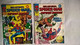 Lot 12 BD Marvel Comics UK Spider Man And Captain Britain - 1977 - Bon état - Cómics Británicos