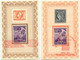 ARGENTINIEN 1950 Int. Briefmarkenausstellung, 9 Versch. Farbige AK's M. SST - Brieven En Documenten