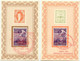 ARGENTINIEN 1950 Int. Briefmarkenausstellung, 9 Versch. Farbige AK's M. SST - Lettres & Documents
