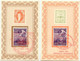 ARGENTINIEN 1950 Int. Briefmarkenausstellung, 9 Versch. Farbige AK's M. SST - Briefe U. Dokumente