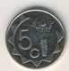 NAMIBIA 2012: 5 Cents, KM 1 - Namibië
