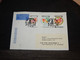 Hong Kong 1991 Tsim Sha Tsui Air Mail Cover To Cover__(993) - Lettres & Documents