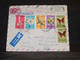 Israel 1966 Registered Butterfly O To Germany__(1821) - Briefe U. Dokumente