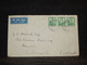 New Zealand 1950's Air Mail Cover To UK__(1340) - Luftpost