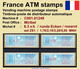 France ATM Stamps C001.01249 Michel 6.3 Xb Series ZS1 Neuf / MNH / Crouzet LSA Distributeurs Automatenmarken Frama Lisa - 1985 Papier « Carrier »