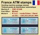 France ATM Stamps C001.01249 Michel 6.3 Xd Series ZS2 Neuf / MNH / Crouzet LSA Distributeurs Automatenmarken Frama Lisa - 1985 Carta « Carrier »