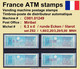 France ATM Stamps C001.01249 Michel 6.3 Xd Series ZS2 Neuf / MNH / Crouzet LSA Distributeurs Automatenmarken Frama Lisa - 1985 « Carrier » Papier