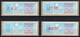 France ATM Stamps C001.01249 Michel 6.3 Zd Series ZS3 Neuf / MNH / Crouzet LSA Distributeurs Automatenmarken Frama Lisa - 1985 Carta « Carrier »