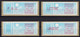 France ATM Stamps C001.01249 Michel 6.3 Zd Series ZS4 Neuf / MNH / Crouzet LSA Distributeurs Automatenmarken Frama Lisa - 1985 « Carrier » Paper