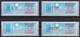 France ATM Stamps C001.69264 Michel 6.5 Xd Series ZS3 Neuf / MNH / Crouzet LSA Distributeurs Automatenmarken Frama Lisa - 1985 Carta « Carrier »