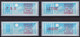France ATM Stamps C001.69920 Michel 6.6 Xd Series ZS3 Neuf / MNH / Crouzet LSA Distributeurs Automatenmarken Frama Lisa - 1985 « Carrier » Papier