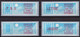 France ATM Stamps C001.69920 Michel 6.6 Xd Series ZS3 Neuf / MNH / Crouzet LSA Distributeurs Automatenmarken Frama Lisa - 1985 « Carrier » Paper