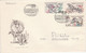 TCHECOSLOVAQUIE 1978 LETTRE FDC COURSES DE CHEVAUX POUR LA FRANCE - Autres & Non Classés