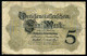 Germany - Duitsland , 6stellig ( A ).   Ersten Weltkriegs, 5 Mark  1914-1918 - NR C 174443 - 5 Mark