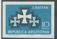 ARGENTINIEN 1966 Arg. Caritas-Verband VIER Ungezähnte Postfr. ESSAYS/PROBEDRUCKE - Ungebraucht