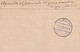 DDY 673 - Carte-Lettre En Franchise DIJON 15 Nov. 1918 Vers Mme Briers , Chateau De LUMMEN (Cachet Allemand 4/12/18) - Noodstempels (1919)