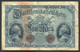 Germany - Duitsland , 6stellig ( A ) Ersten  Weltkriegs , 5 Mark  1914-1918 - NR D 350734 . - 5 Mark