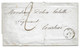 1861 MENIN (BELGIQUE) - POUR DELVA LATULLE NEGOCIANT A COURTRAI - MARQUE POSTALE AVEC CACHET DE CIRE - Other & Unclassified